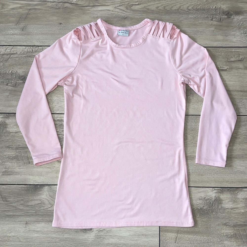Essentials by Poof Girl 3/4 Sleeve Top Size L
